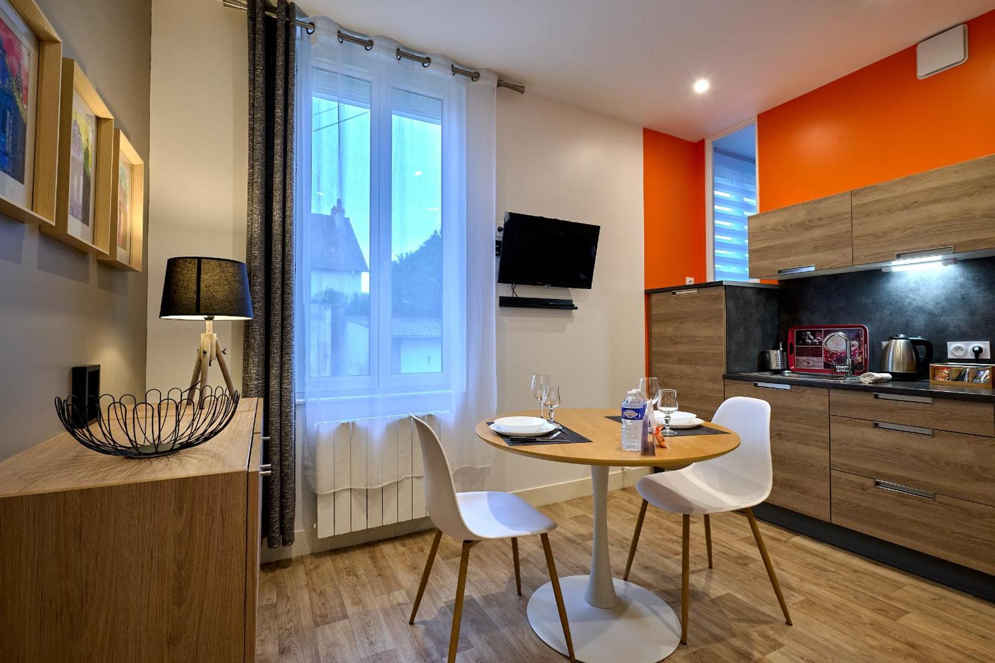 Le Faidherbe Style Appart' Hotel - Wifi Gratuit - Parking Gratuit Calme Et Lumineux Nevers Exterior foto